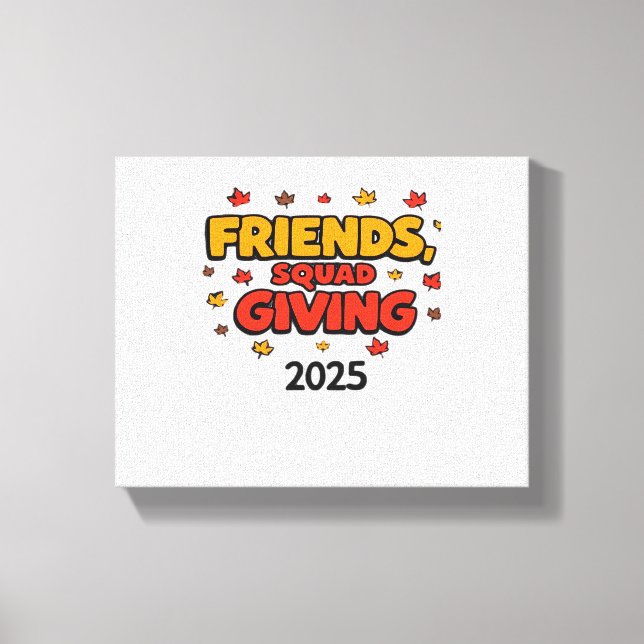 Vänstertorget Ge hösten 2025: Fallande Tha Canvastryck (Framsida)