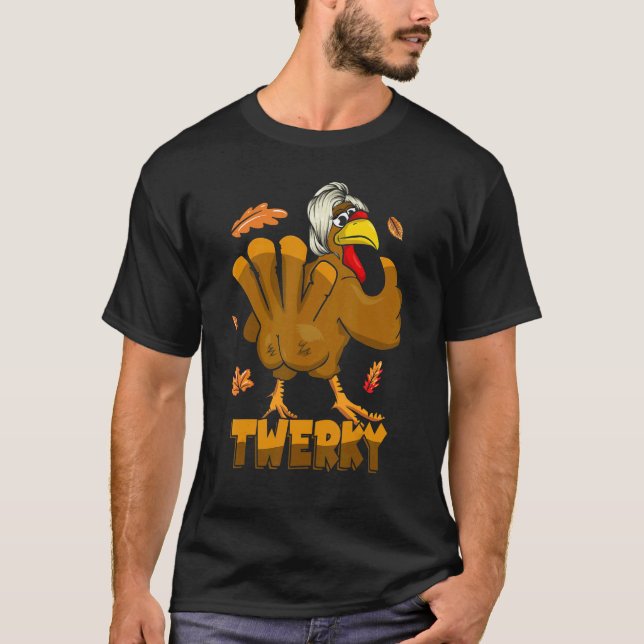 VänsterTurkiet för Manar Womens Twerky Dance Danci T Shirt (Framsida)