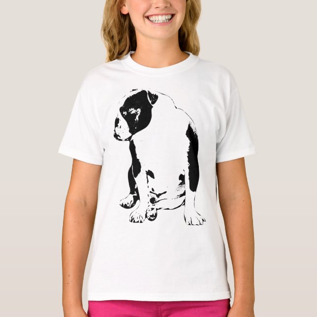 Vänt huvud, Kort-steg T Shirt (Framsida)