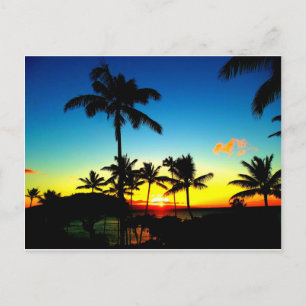 VÄNTA COOLA MAUI SUNSET! VYKORT