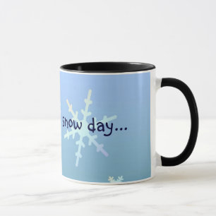 Vänta en snödag… mugg