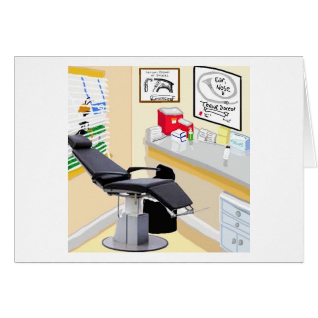 Vänta en tålmodig hälsningskort (Framsidan Horizontal)