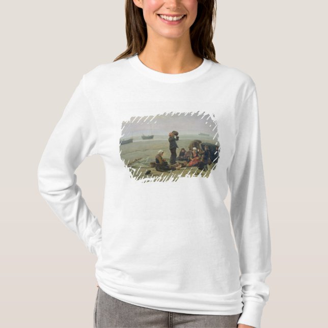 Vänta fisken, Berck-sur-Mer T-shirt (Framsida)
