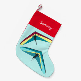 Vänta Gliding Liten Julstrumpa