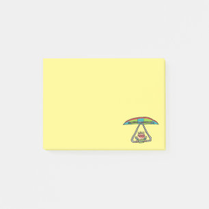 Vänta Gliding Post-it Block