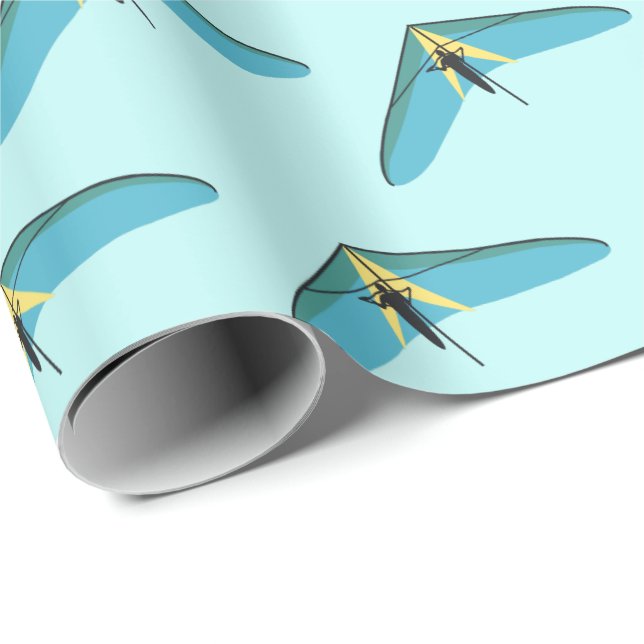 Vänta Gliding Presentpapper (Rullad Hörn)