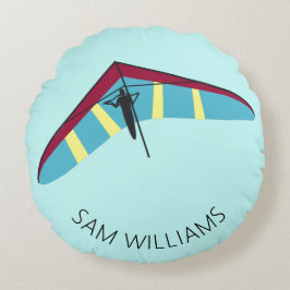 Vänta Gliding Rund Kudde