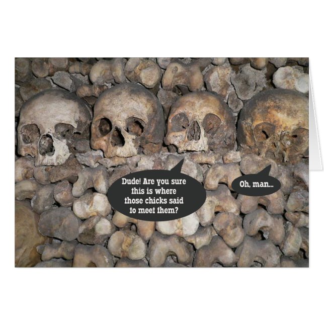 Vänta Hälsningskort (Framsidan Horizontal)