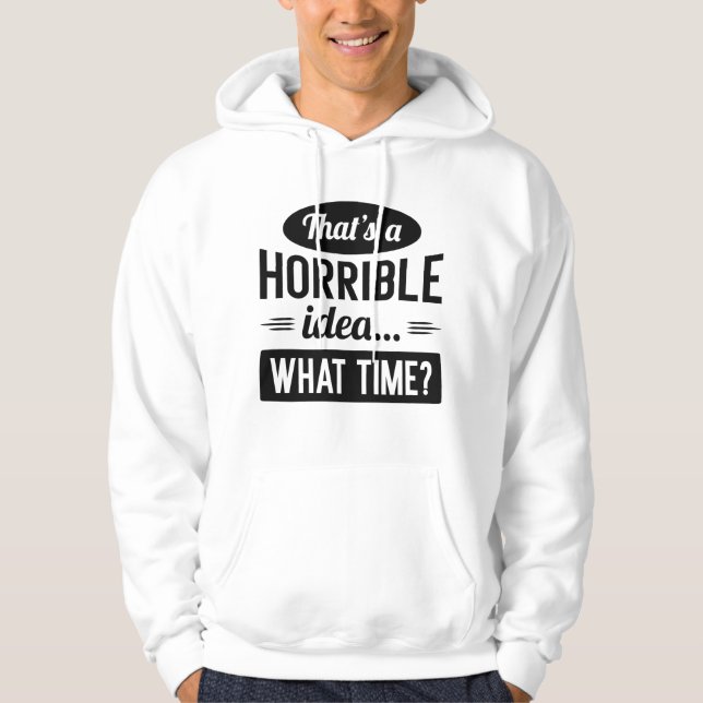Vänta Hoodie (Framsida)