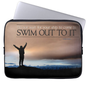 "Vänta inte på din frakt" - inspirationsoffert Laptop Fodral