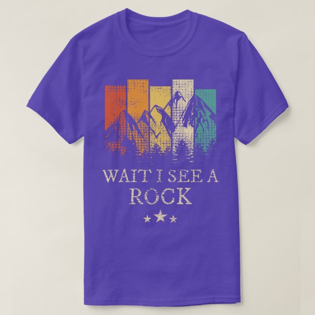 Vänta, jag ser en Sten 1 T Shirt (Design framsida)