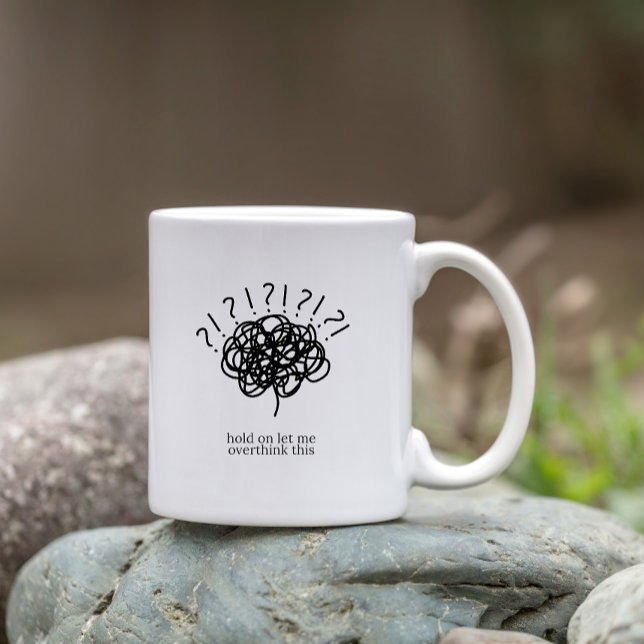 Vänta Låt Mig Överväga Det Här – rolig Kollega Kaffemugg (Skapare uppladdad)