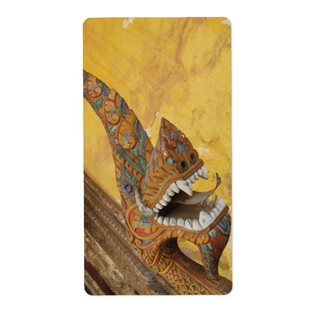 Vänta lite... Naga i Vientiane, Laos Fraktsedel (Framsidan)