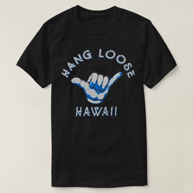 Vänta Loose Hawaii Classic T Shirt (Design framsida)
