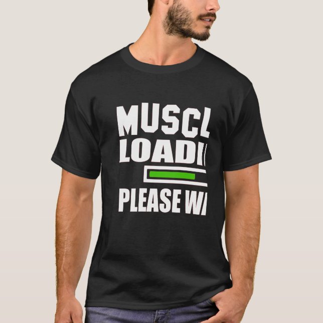 Vänta med musslans inläsning t shirt (Framsida)