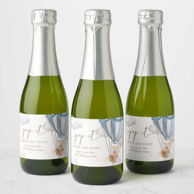 Vänta Nalle tills hon hoppar när hon hoppar. (Flaskor)