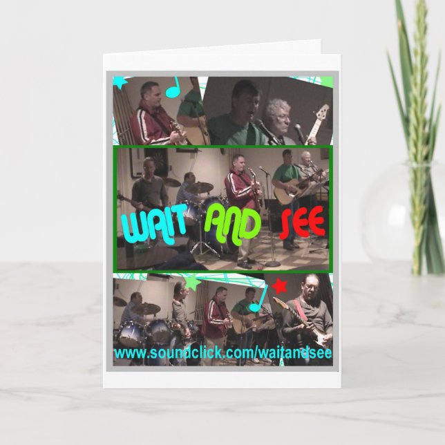 VÄNTA OCH SE KORT (Framsida)