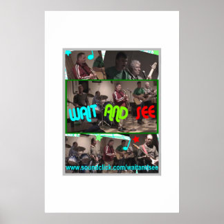 VÄNTA OCH SE POSTER