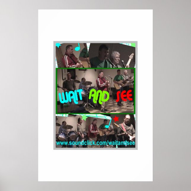 VÄNTA OCH SE POSTER (Framsidan)