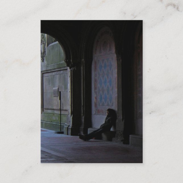 Vänta på Bethesda fotoATC Visitkort (Framsida)