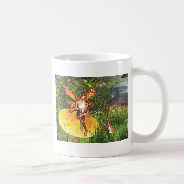 vänta på den felika muggen för höst kaffemugg (Höger)