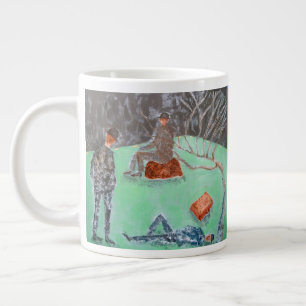 VÄNTA PÅ GODOT Jumbo Mugg