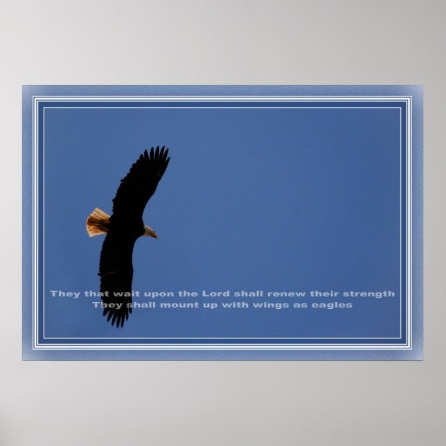 Vänta på Herren Poster (Framsidan)