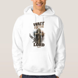 Vänta på LORD Isaiah 40:31 Hoodie