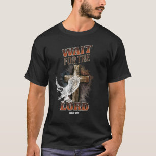 Vänta på LORD Isaiah 40:31 T-Shirt