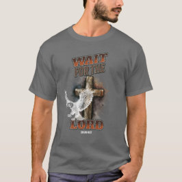 Vänta på LORD Isaiah 40:31 T-Shirt