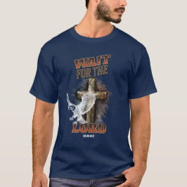 Vänta på LORD Isaiah 40:31 T-Shirt