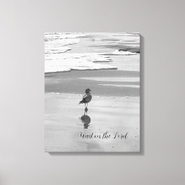 Vänta på Lord Seashore-Kanvastrycket Canvastryck