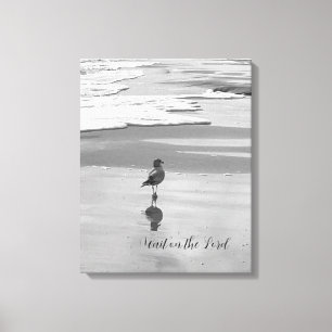 Vänta på Lord Seashore-Kanvastrycket Canvastryck
