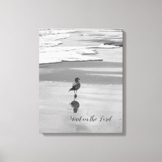 Vänta på Lord Seashore-Kanvastrycket Canvastryck