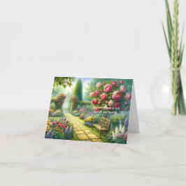 Vänta på Lord Vänskap Card Tack Kort