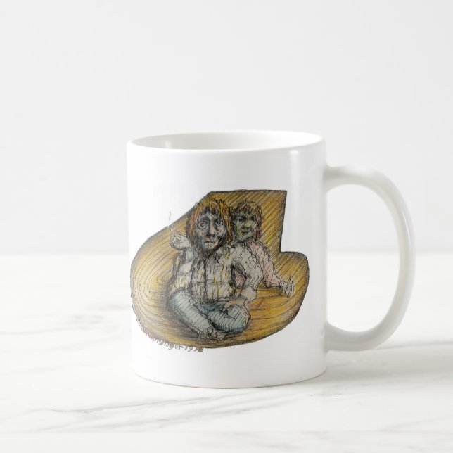 Vänta på sex - mugg (Höger)