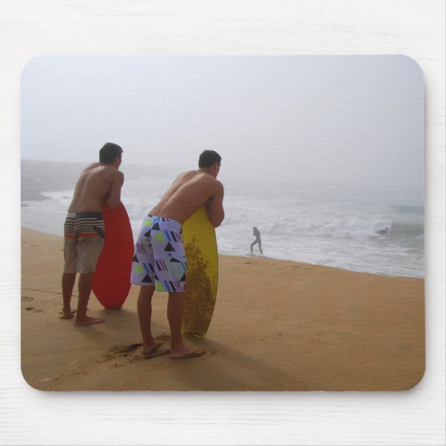 Vänta perfekten vinka Mousepad Musmatta (Framsidan)