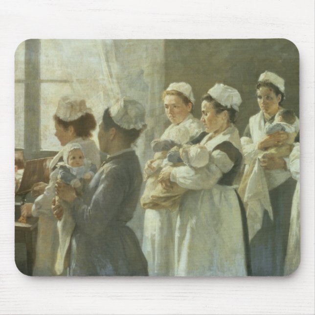 Vänta som ska vägs musmatta (Framsidan)