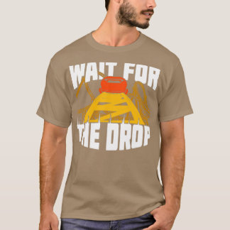 Vänta tills drollen Underlägg Fläkt Gift T Shirt