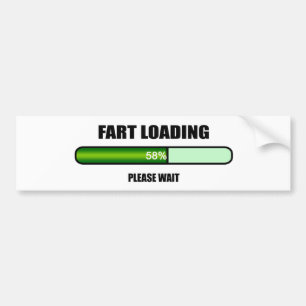 Vänta tills Fart har lästs in Bildekal