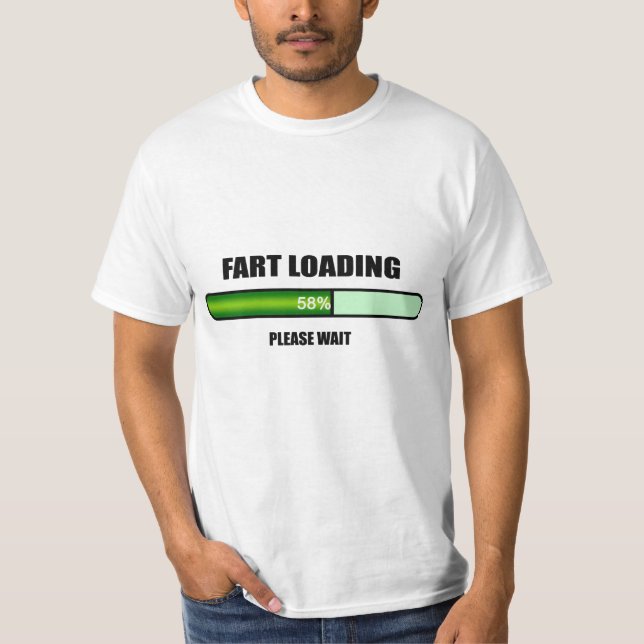 Vänta tills Fart har lästs in T-shirt (Framsida)