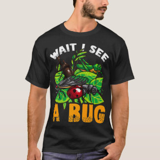 Vänta tills jag ser en Kryp-funny entomolog Premiu T Shirt