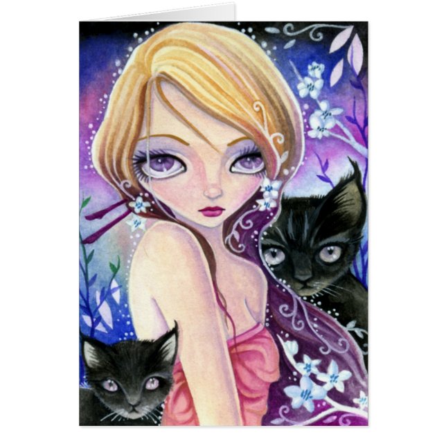 Vänta - tomt kort (Framsidan)