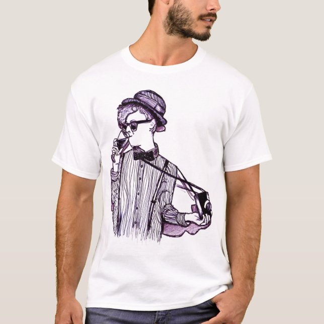 Vänta, vad? tee shirt (Framsida)