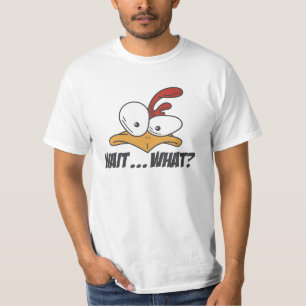 Vänta... vadå? Djur T-Shirt Design