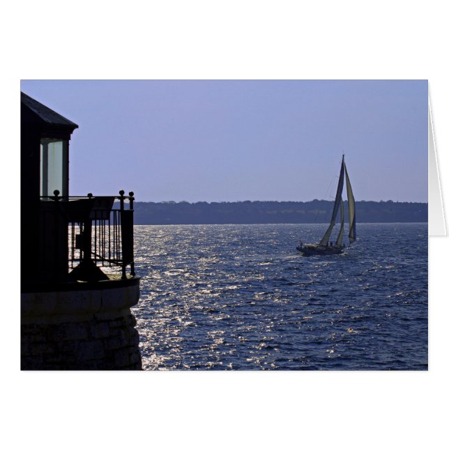 Vantage Point Hälsningskort (Framsidan Horizontal)