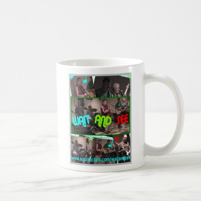 VÄNTAN OCH SER musikband RÅNA eller STEIN Kaffemugg (Höger)