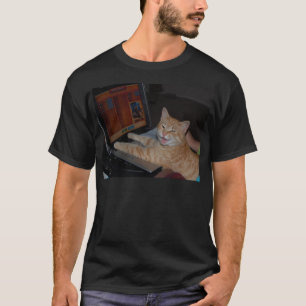 Väntan, tills jag har haft mitt kaffe t-shirt