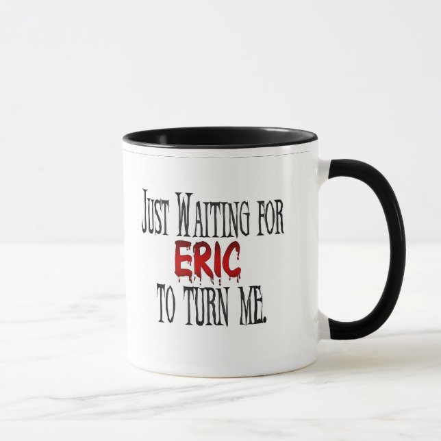 Väntande Eric som vänder mig Mugg (Höger)