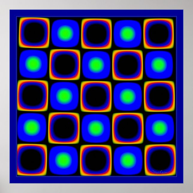 Väntande Gröntar Poster (Framsidan)